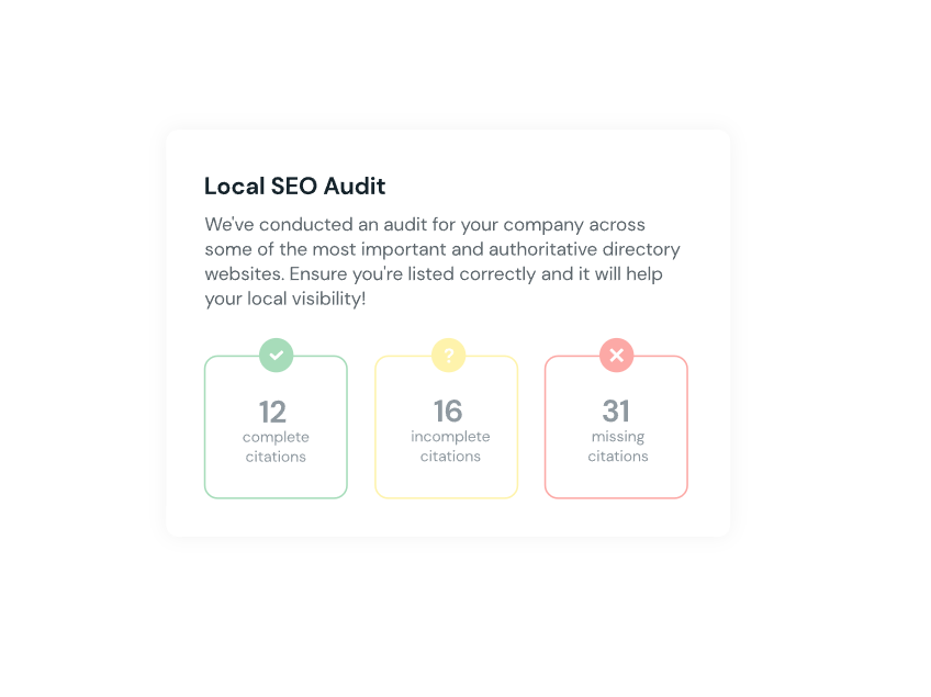 Local SEO Audit by SEORank.club